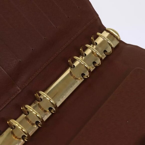 LOUIS VUITTON Monogram Agenda MM Day Planner Cover R20105 LV Auth 75037 - Picture 15 of 15